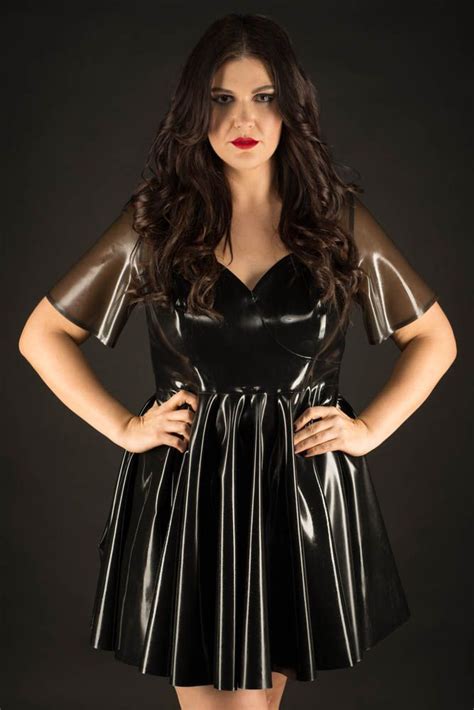 plus size latex